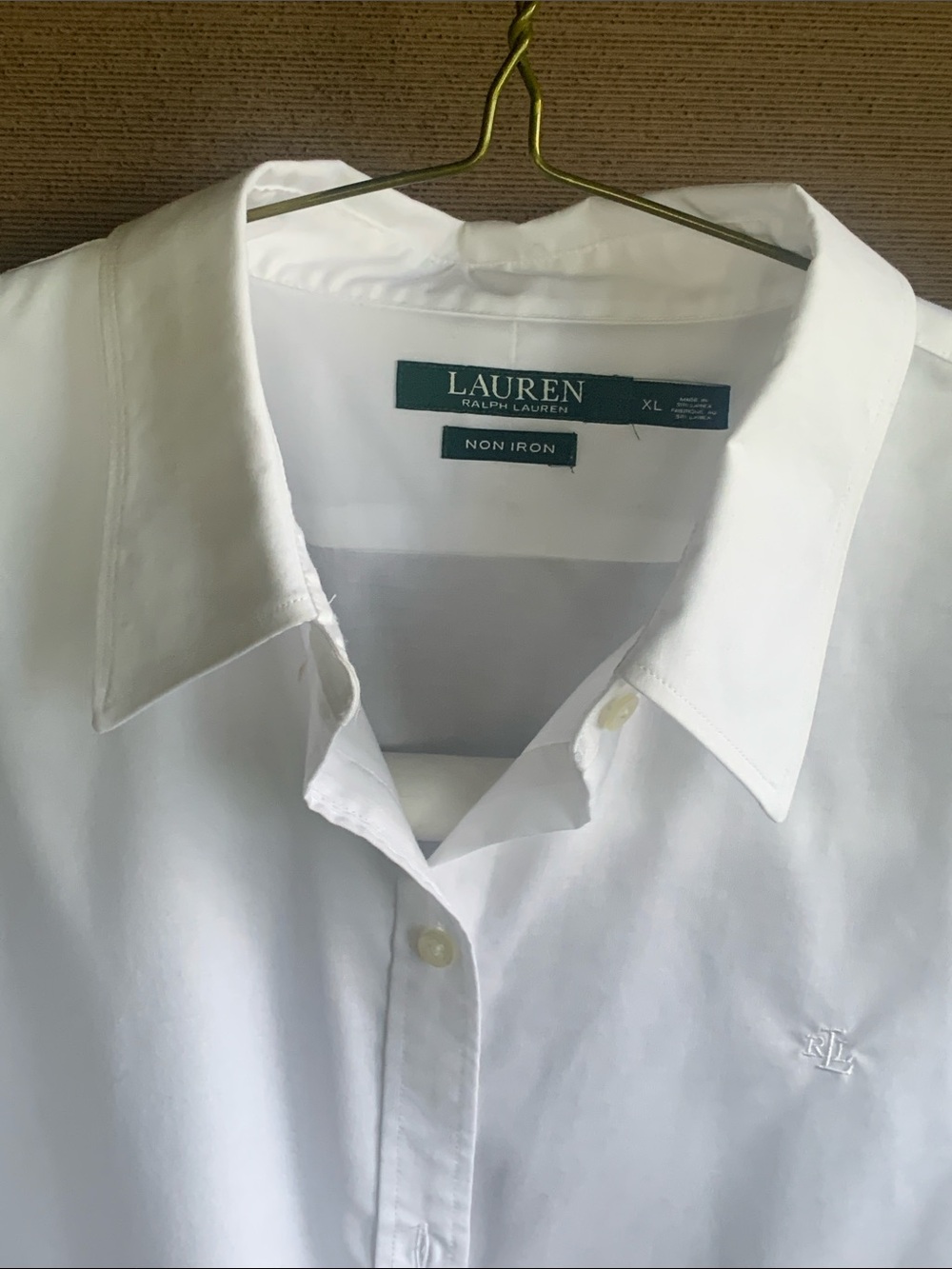 Lauren Ralph Lauren Women’s White Classic Dress Shirt - Picture 8 of 8